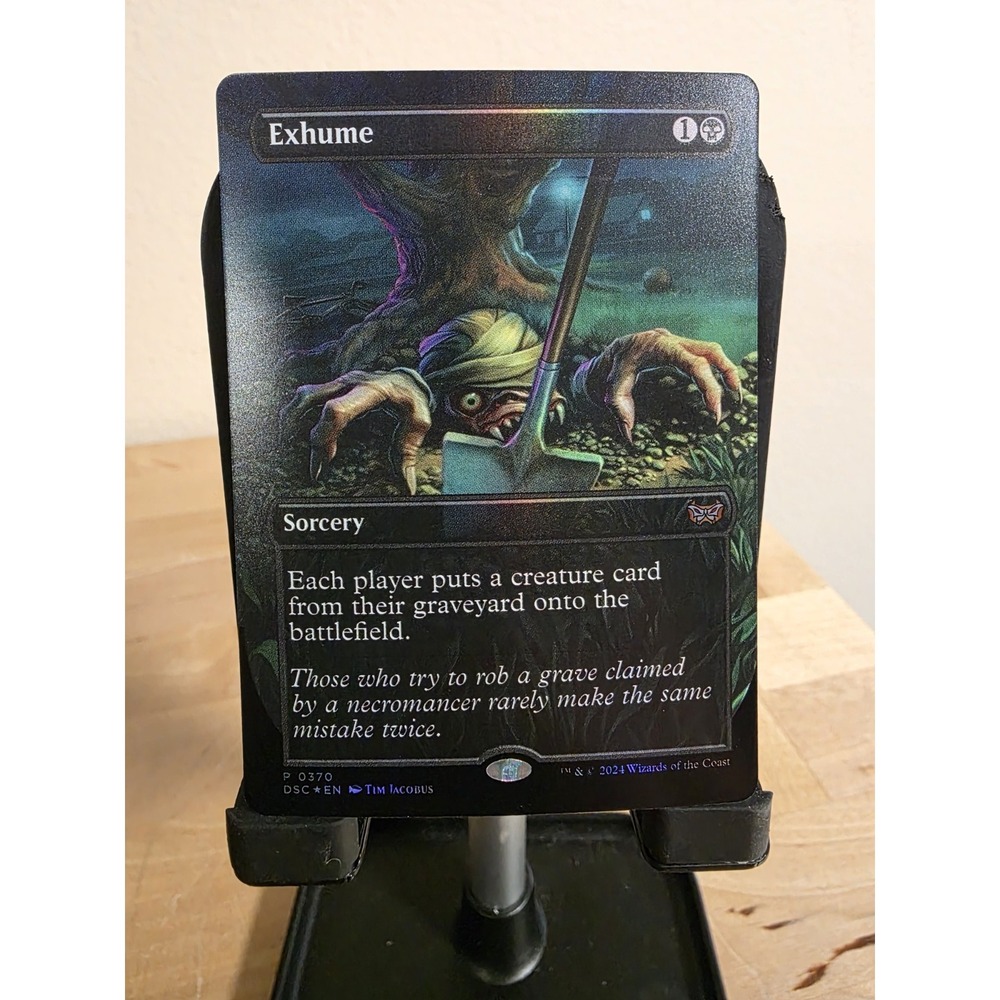 MTG Exhume (370/423) Duskmourn House of Horror Commander NM FOIL